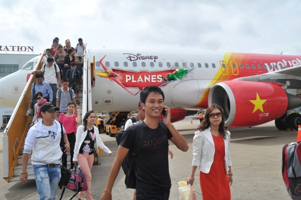 Sau bão Haiyan - VietJetAir đã khia thác trở lại bình thường.